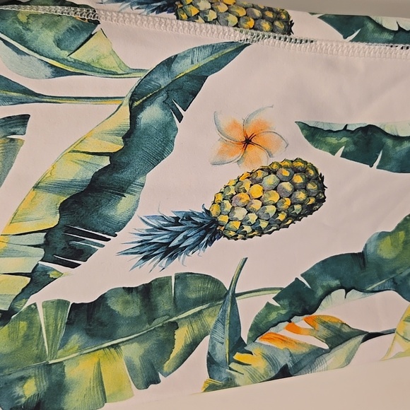 Pineapple palms print tights - Picture 2 of 5